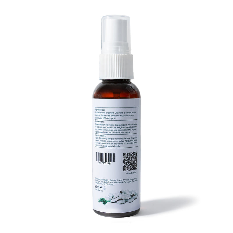 Desodorante 100% natural - Coco Orgánico y Vitamina E 60ml