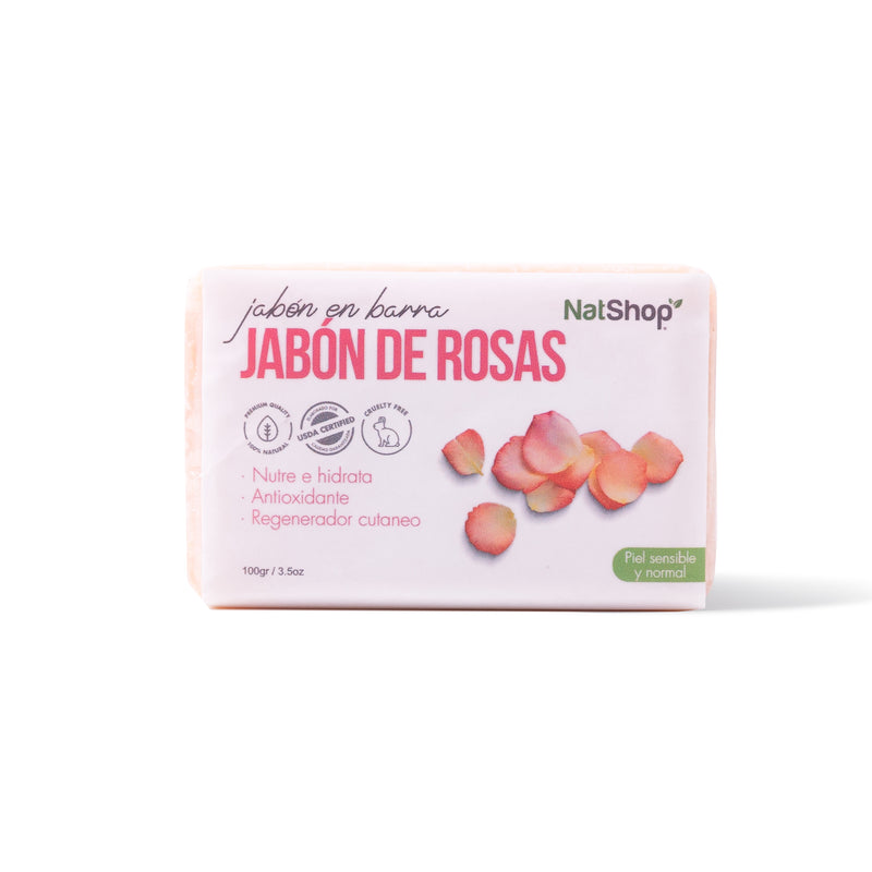 Jabón de Rosas - 1 pieza