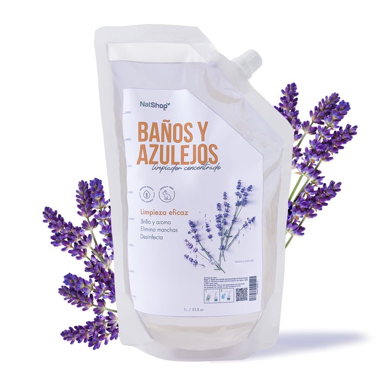 Limpiador de baños y azulejos - Lavanda 1 litro
