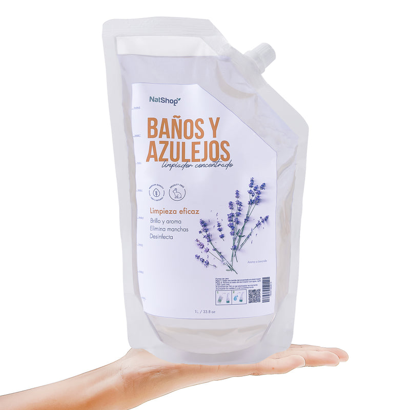 Limpiador de baños y azulejos - Lavanda 1 litro