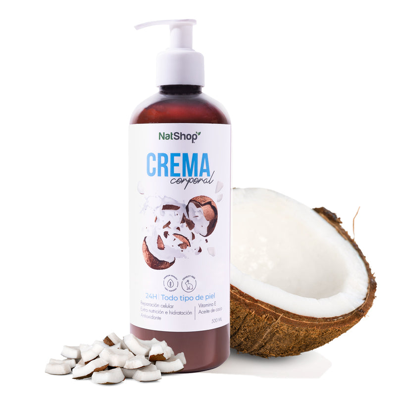 Crema corporal de coco 500ml