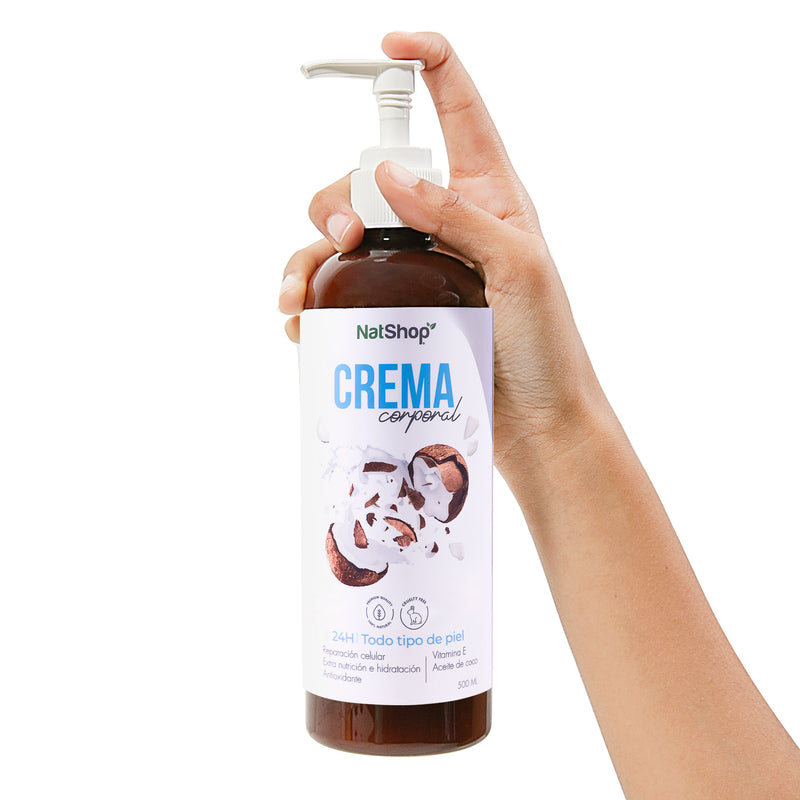 Crema corporal de coco 500ml