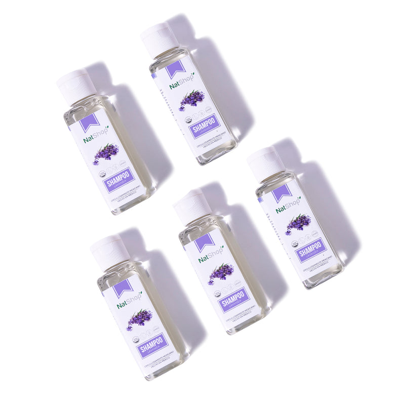 Muestra Shampoo lavanda  (5 pzs) - 50ml