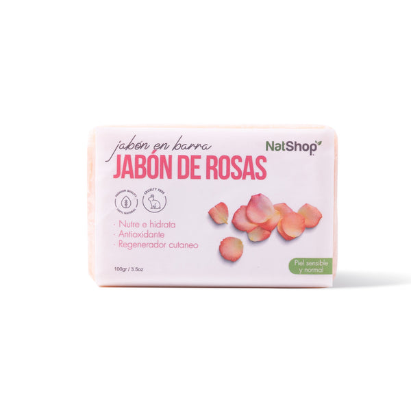 Jabón de Rosas - 1 pieza