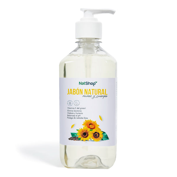 Jabón para manos y cuerpo - Vitamina E 500ml