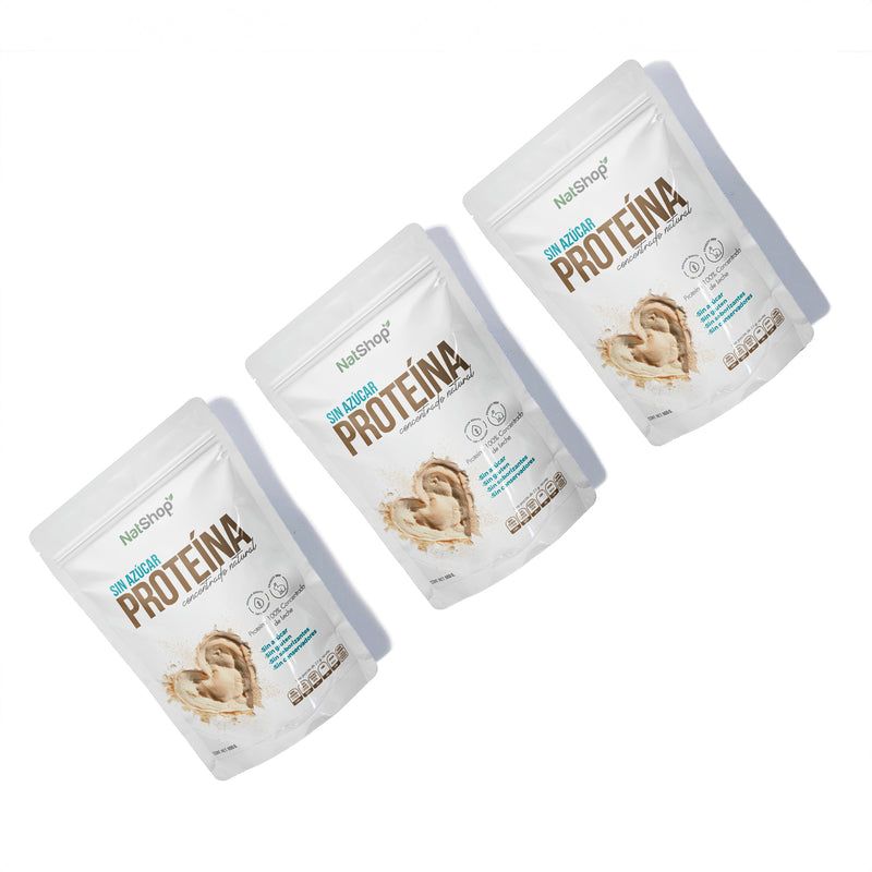 Proteína Natural 100% Concentrado de Leche 500g