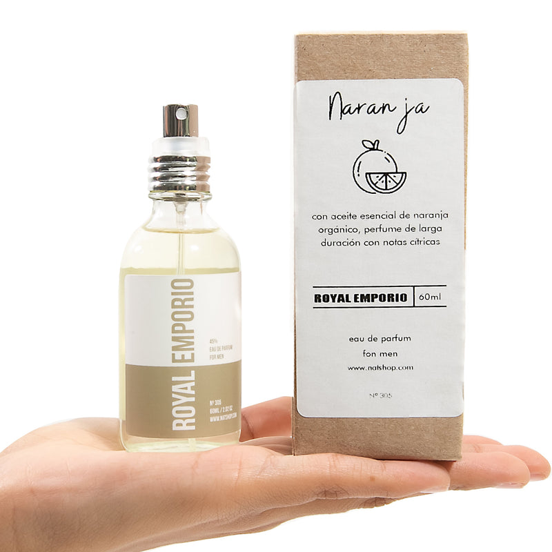 Royal emporio (caballero) con aceite esencial de naranja