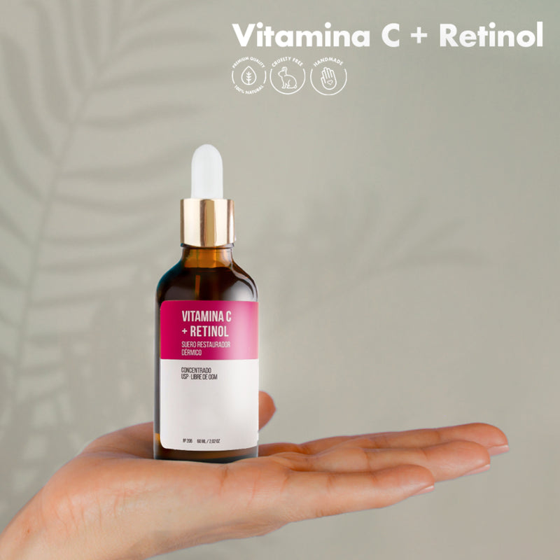 Suero Vitamina C + Retinol - 60ml