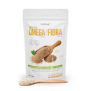 Fibra psyllium y Omega 3 vegetal - sabor naranja orgánica 400g