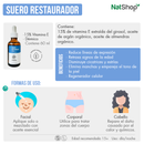 Suero Restaurador Dérmico - 15% vitamina E - 60ml