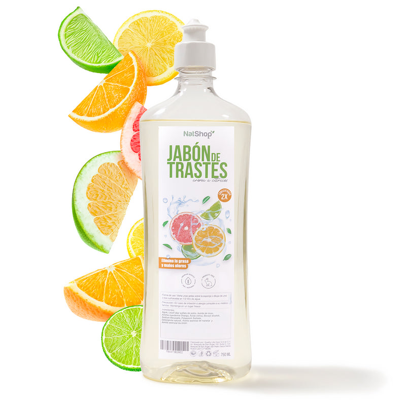 Jabón para trastes concentrado - Cítricos 750ml