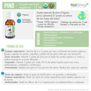 Aceite esencial de pino beneficios y forma de uso