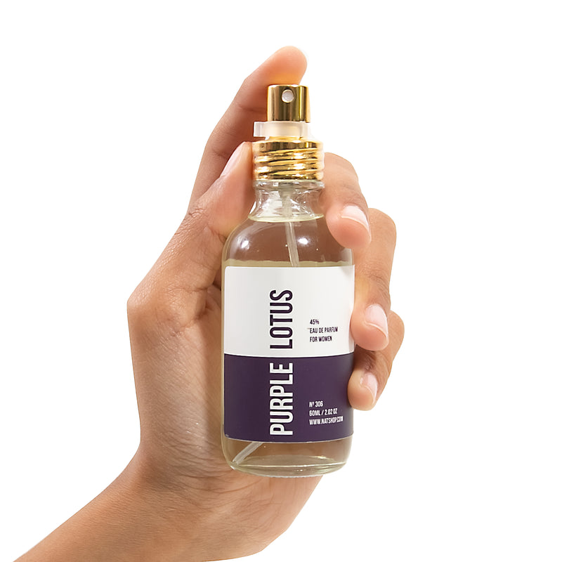 Purple lotus (dama) con aceite esencial de patchouli