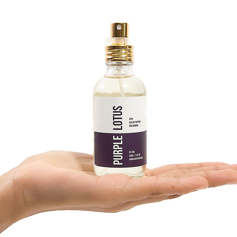 Purple lotus (dama) con aceite esencial de patchouli