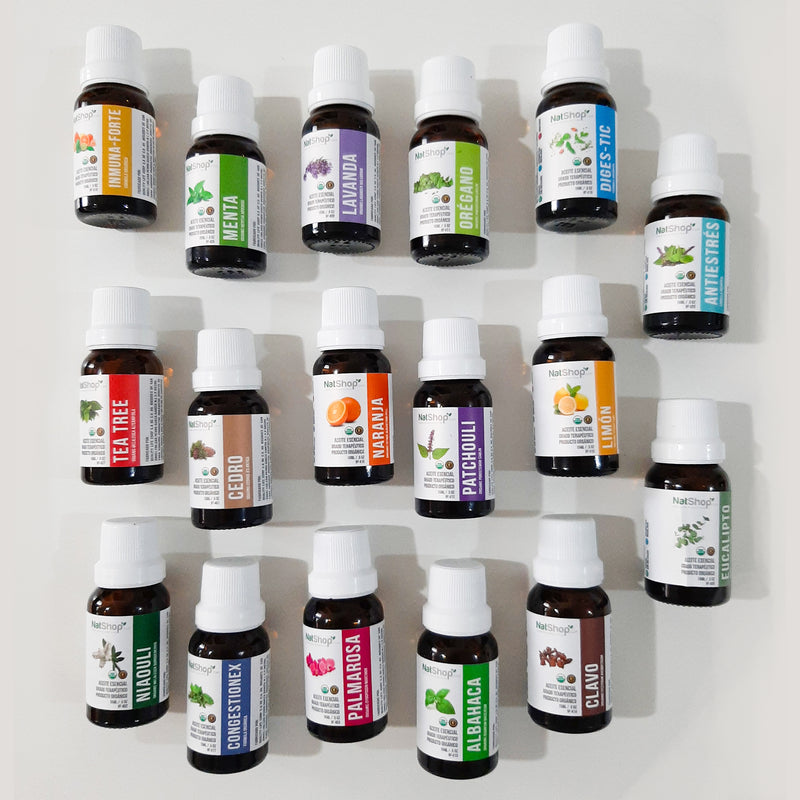 Kit de 10 aceites esenciales (al azar) - Premio acumulado