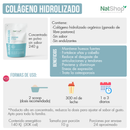 Colágeno hidrolizado  240g - Sin sabor