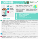 Lemongrass Orgánico 15ml