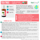 Tea Tree Orgánico / Árbol de té - 15ml