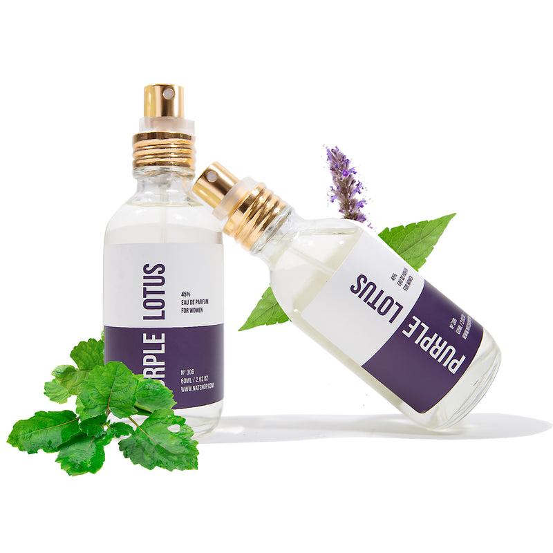 Purple lotus (dama) con aceite esencial de patchouli